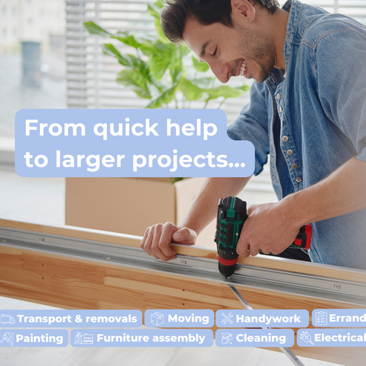 Book FAST Helping Hands In Any Area You Need