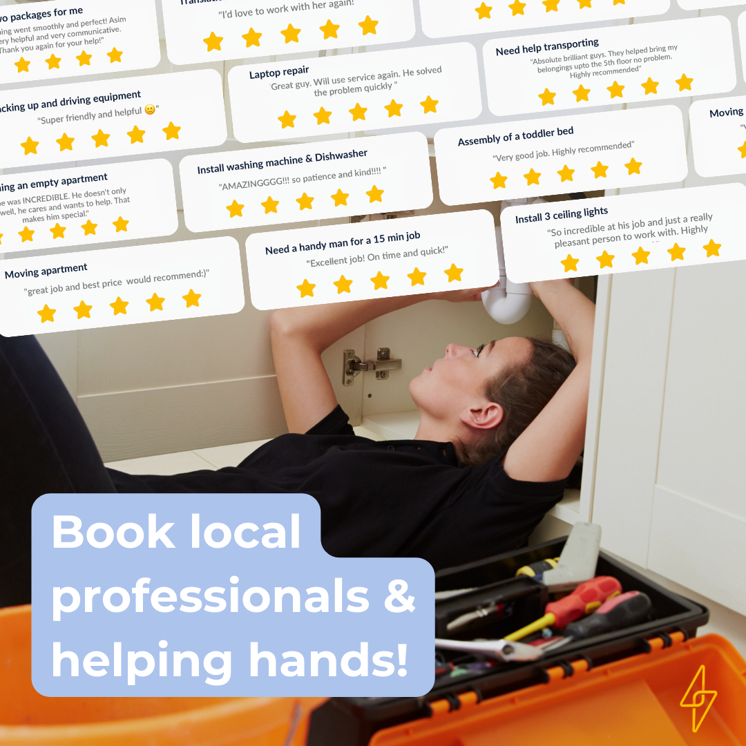 Book FAST Helping Hands In Any Area You Need