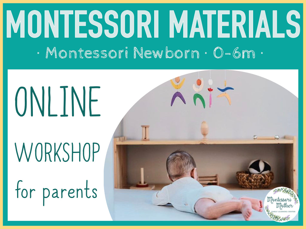 Montessori Newborn Online Course by Trained Specialist Katelynn Johnson